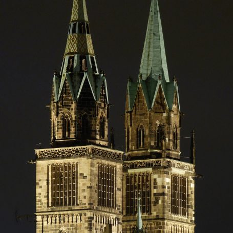 Türmen der Lorenzkirche